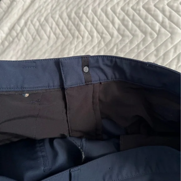 Lululemon ABC Pant Slim Warpstreme True Navy 34x33 - Picture 5 of 15